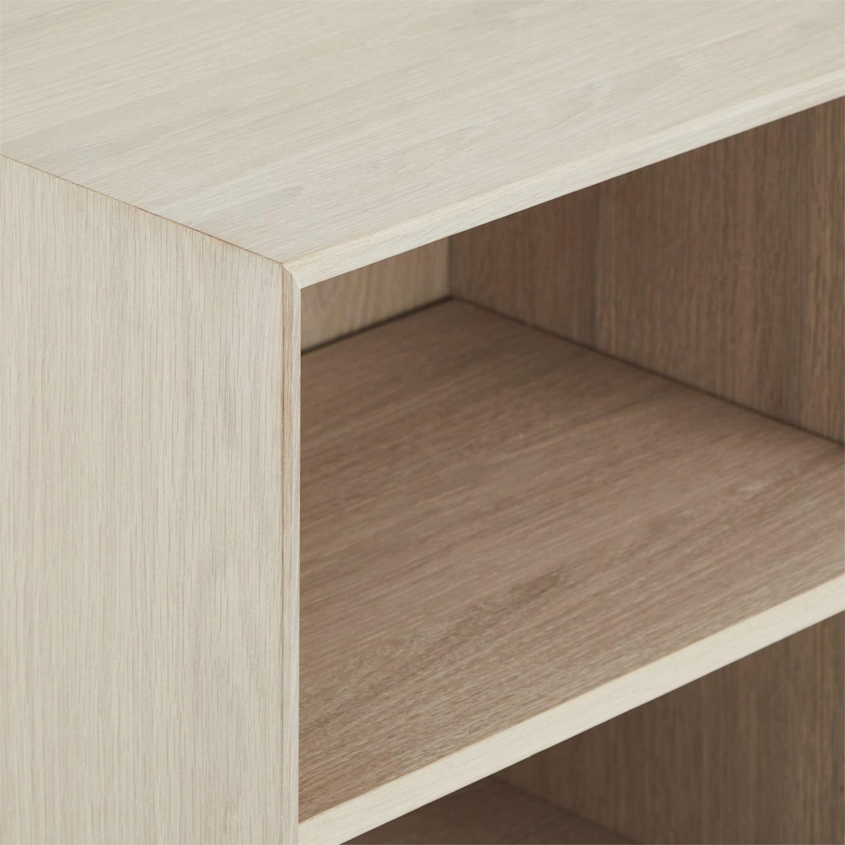 HIGHBOARD Eiche massiv - Eichefarben, Holz/Holzwerkstoff (100/130/40cm) - Furnhouse