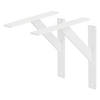 REGALHALTERUNGEN - Weiß, Metall (24/3/24cm) - ML-DESIGN