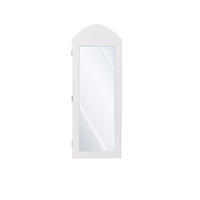 SKŘÍŇKA NA ŠPERKY - bílá, kompozitní dřevo (9/95/35cm) - ML-DESIGN