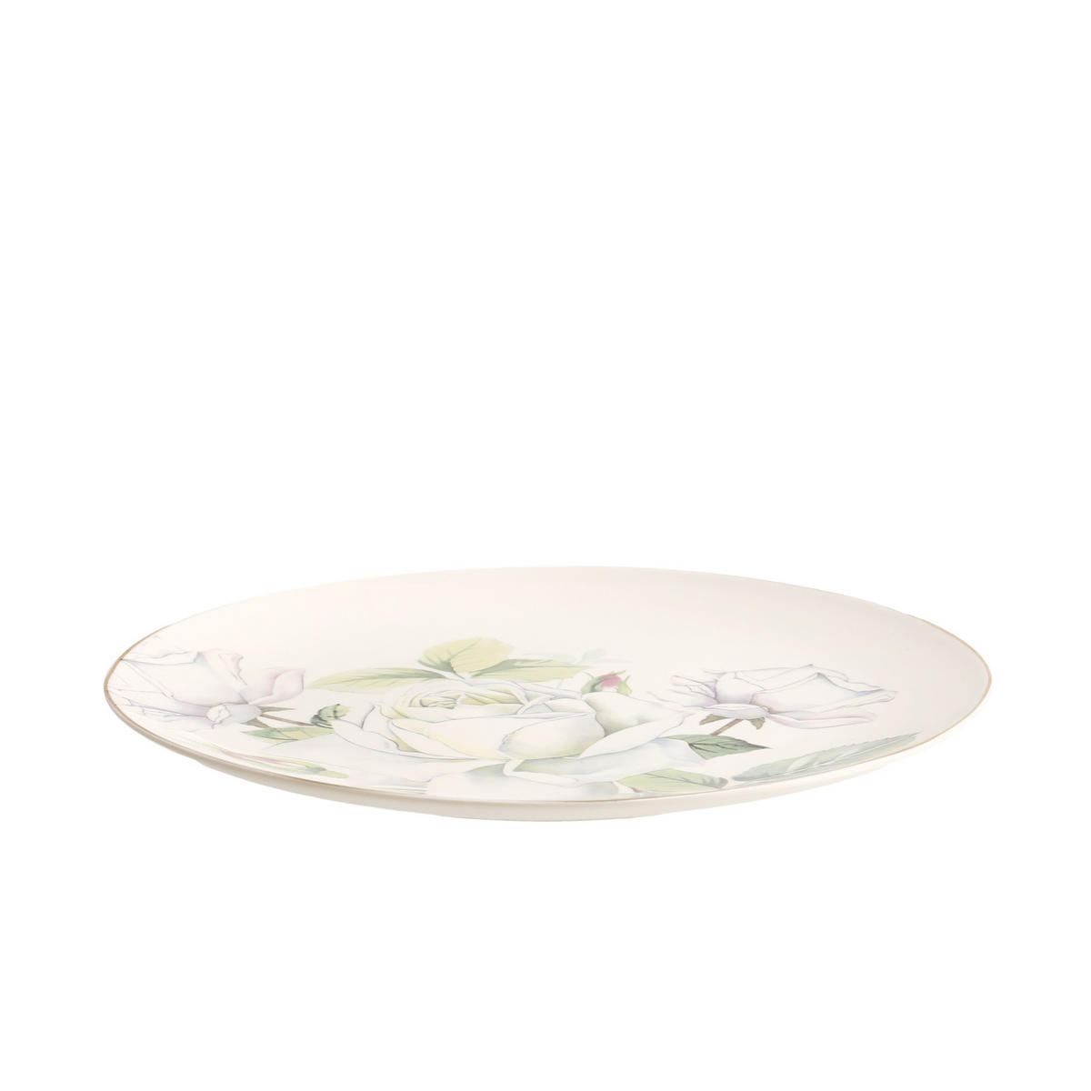 ESSTELLER Arrosa - Weiß, Keramik (27cm) - home&you