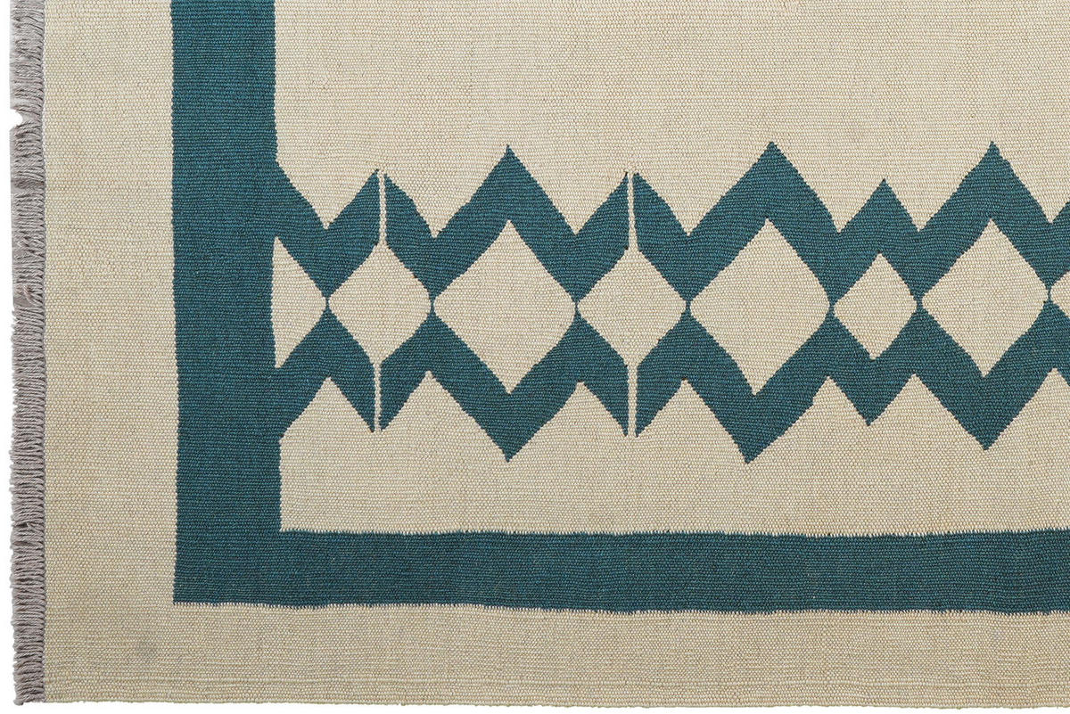 HANDWEBTEPPICH Kelim Gashgai Beige 198/146 cm Schurwolle - Beige, Textil (146/198cm) - Looma