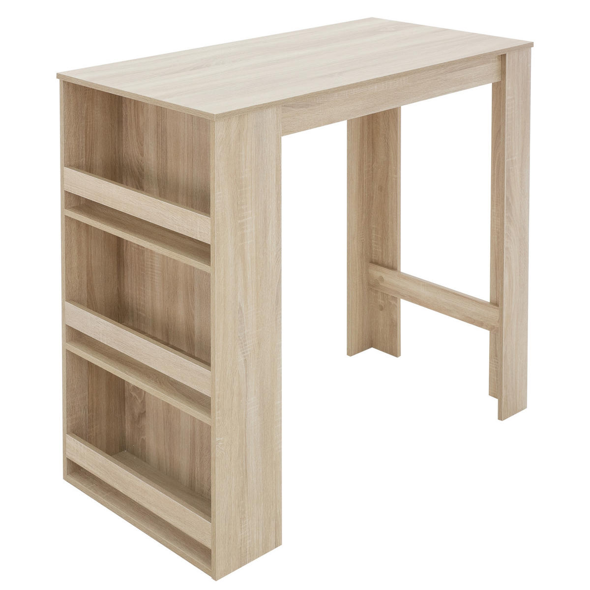 BARTISCH Regal rechteckig Braun 117/106/57 cm - Braun, Holzwerkstoff (57/106/117cm) - ML-DESIGN