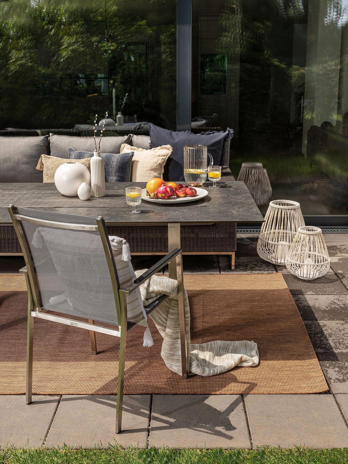 OUTDOORTEPPICH Metro Braun 200x290 cm - Braun, Textil (200/290cm) - benuta Nest