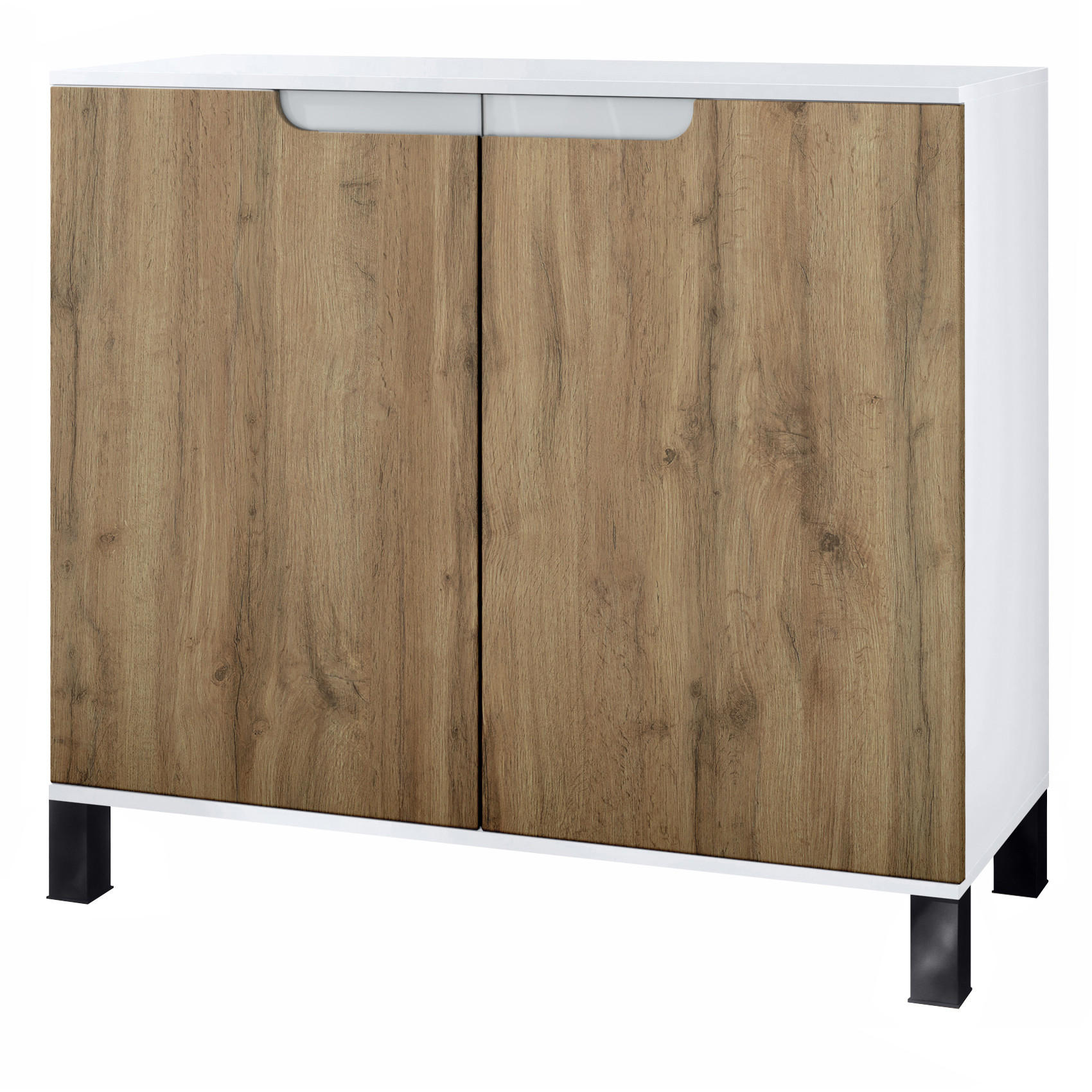 KOMMODE Sylt Eiche Wotan - Eiche Wotan, Holzwerkstoff (92.5/84.5/35cm) - Vladon