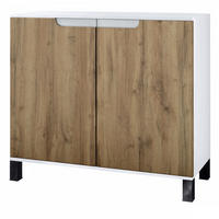 KOMMODE Sylt Eiche Wotan - Eiche Wotan, Holzwerkstoff (92.5/84.5/35cm) - Vladon