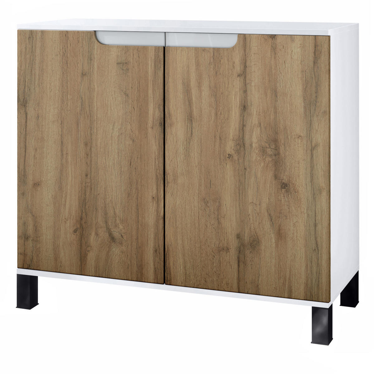 KOMMODE Sylt Eiche Wotan - Eiche Wotan, Holzwerkstoff (92.5/84.5/35cm) - Vladon
