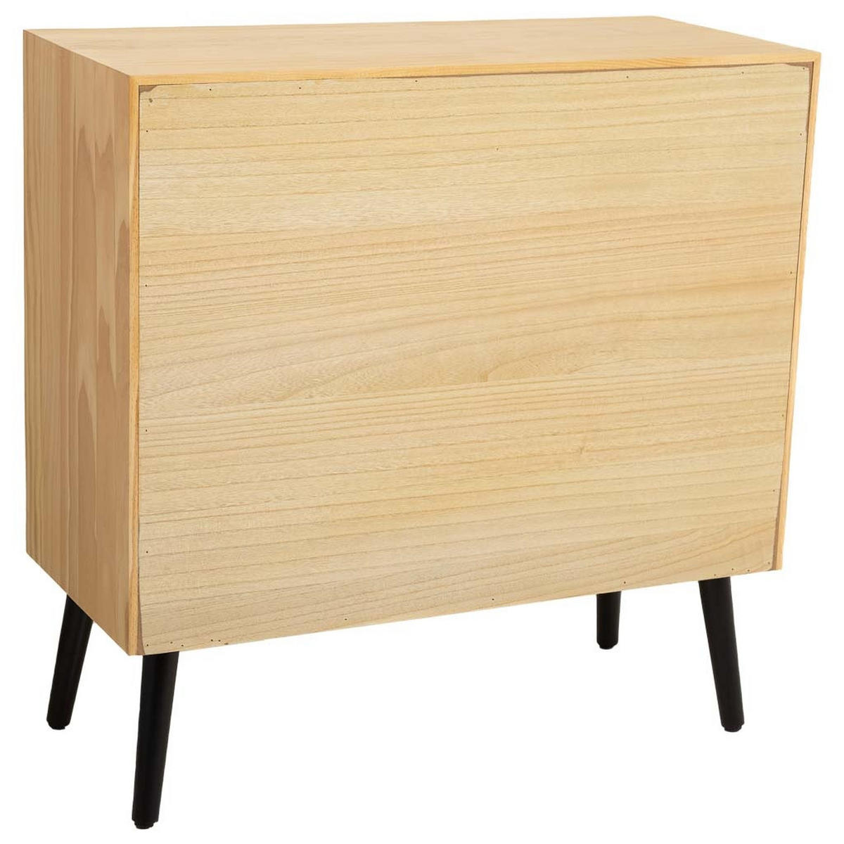 KOMMODE aus Holz, Braun, 80x40x81 - Braun, Holz (80/81/39cm) - Wanderlust