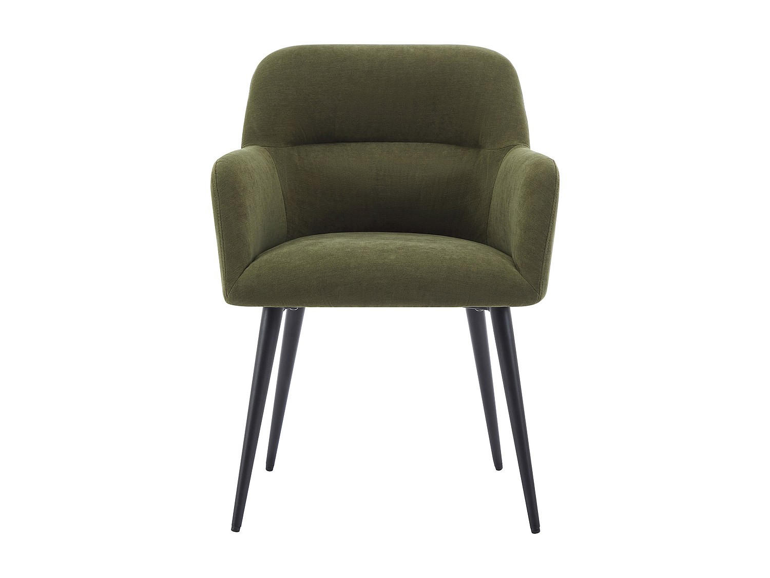 STUHL - 59.5 cm x 61 cm - Stoff - Grün HEKA - Grün, Textil (59.5/78/61cm) - Vente-Unique
