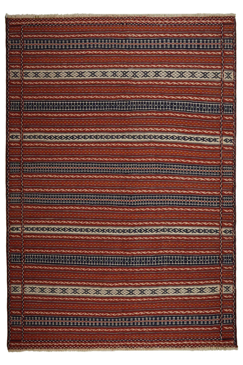 HANDWEBTEPPICH Kelim Kordi Mehrfarbig 244/169 cm Schurwolle - Multicolor, Textil (169/244cm) - Looma