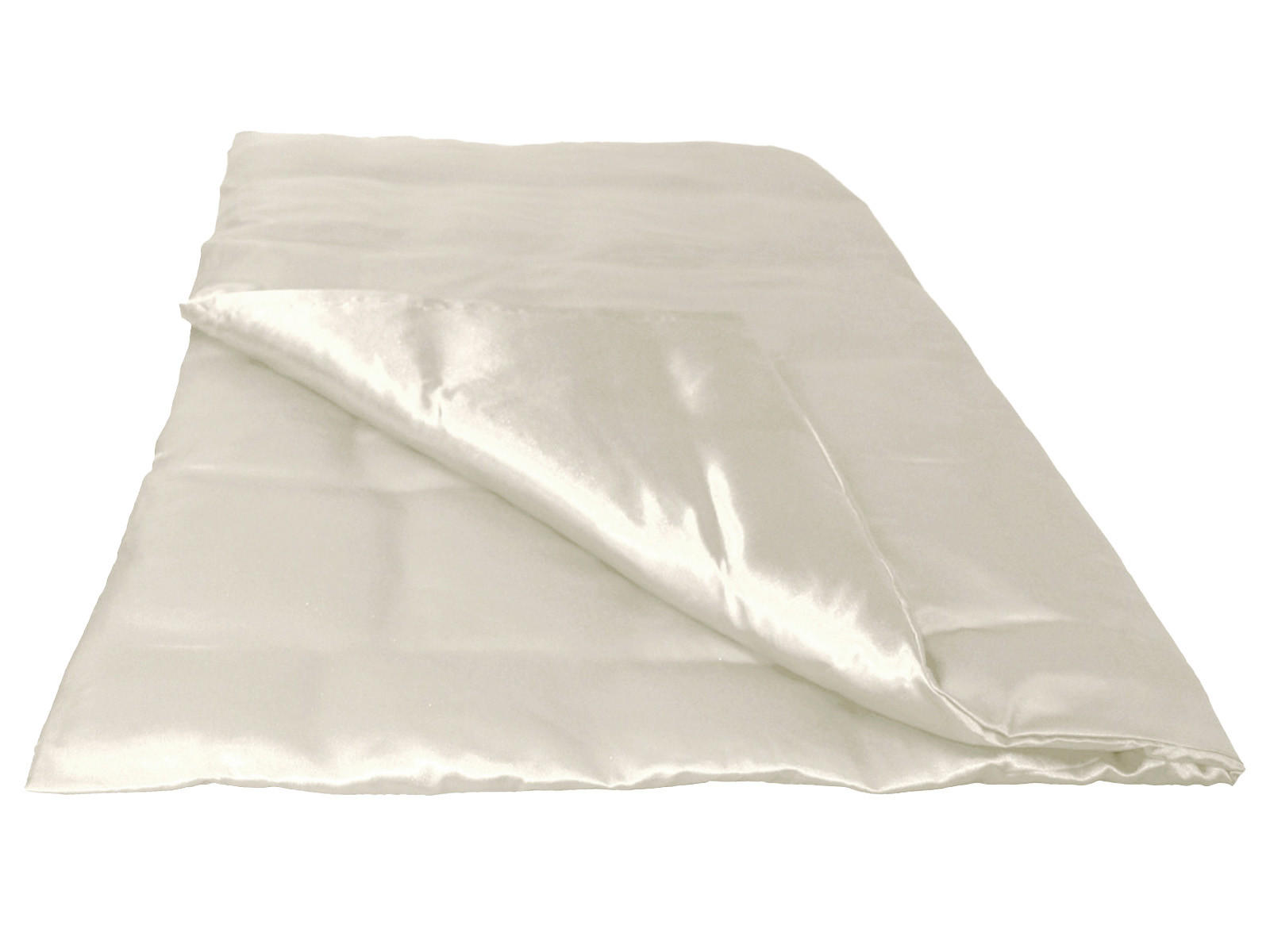 BETTBEZUG Glanz Satin champagner 135/200 cm - Ecru/Champagner, Textil (135/200cm) - beties Heimtextil