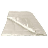 BETTBEZUG Glanz Satin champagner 155/220 cm - Ecru/Champagner, Textil (155/220cm) - beties Heimtextil