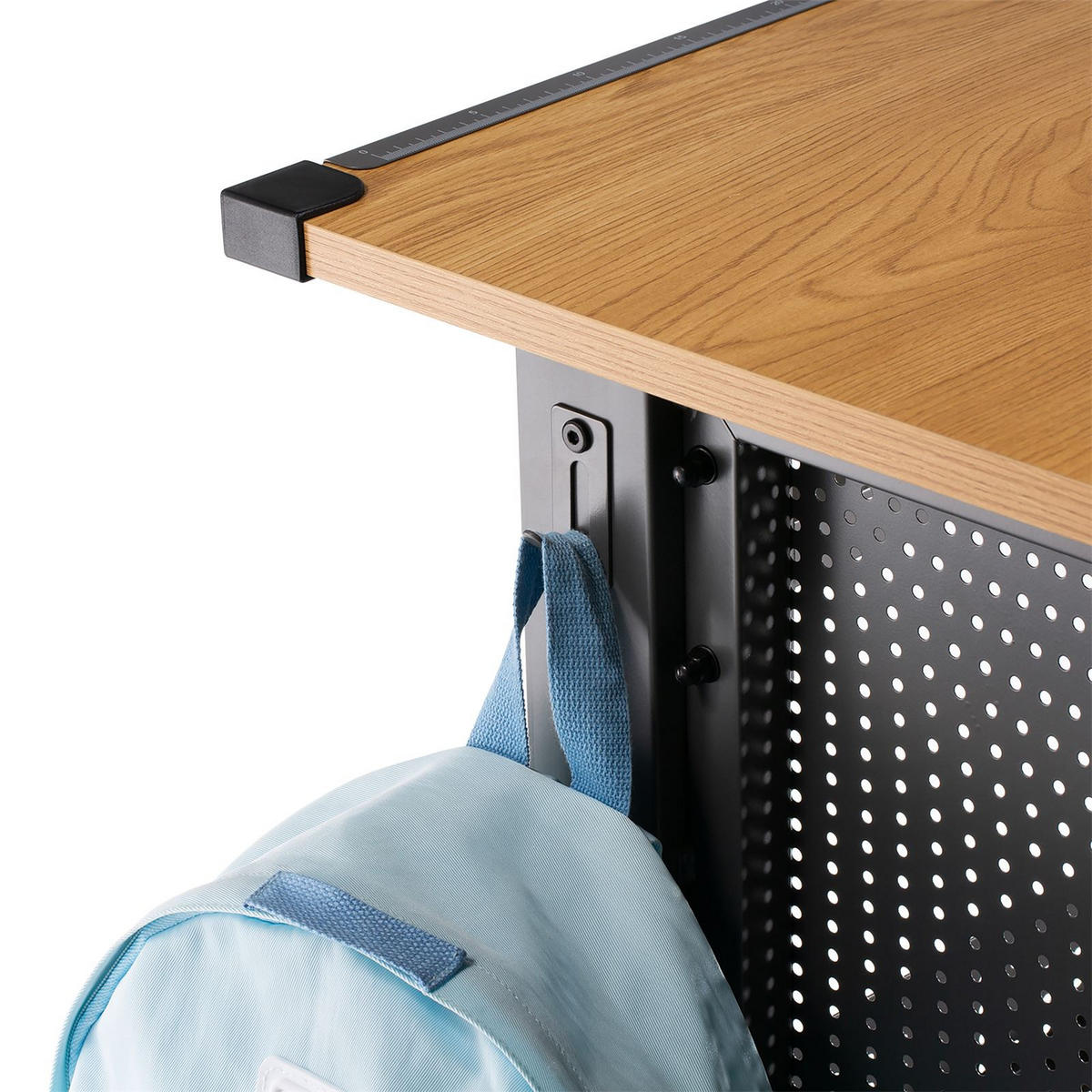 KINDERSCHREIBTISCH SARI - Wildeiche, Holzwerkstoff/Metall (111/93/60cm) - CARO-Möbel