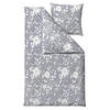 BETTWÄSCHE Garden Bloom grau 135/200 cm Baumwolle - Grau, Textil (135/200cm) - Södahl