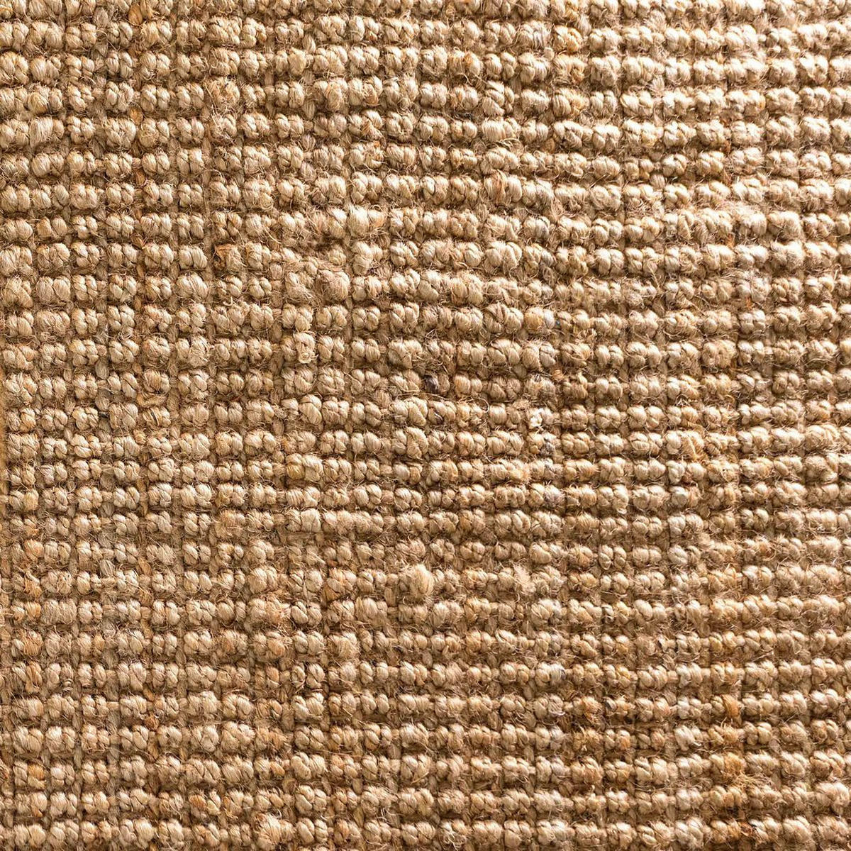 JUTETEPPICH Boucle Jute Braun - Braun, Textil (239/330cm) - Kukoon Rugs