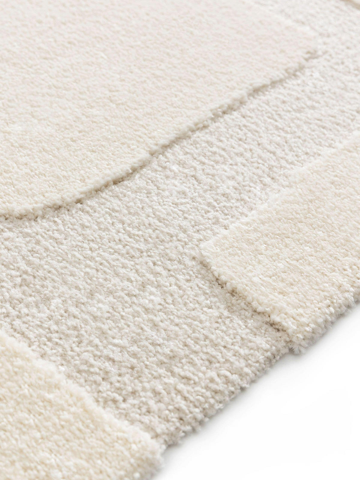 TEPPICH Eve Cream/Beige 240x340 cm - Creme, Textil (240/340cm) - benuta Nest
