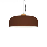 HÄNGELEUCHTE - Dunkelbraun, Metall (50/50/17cm) - Lumicom