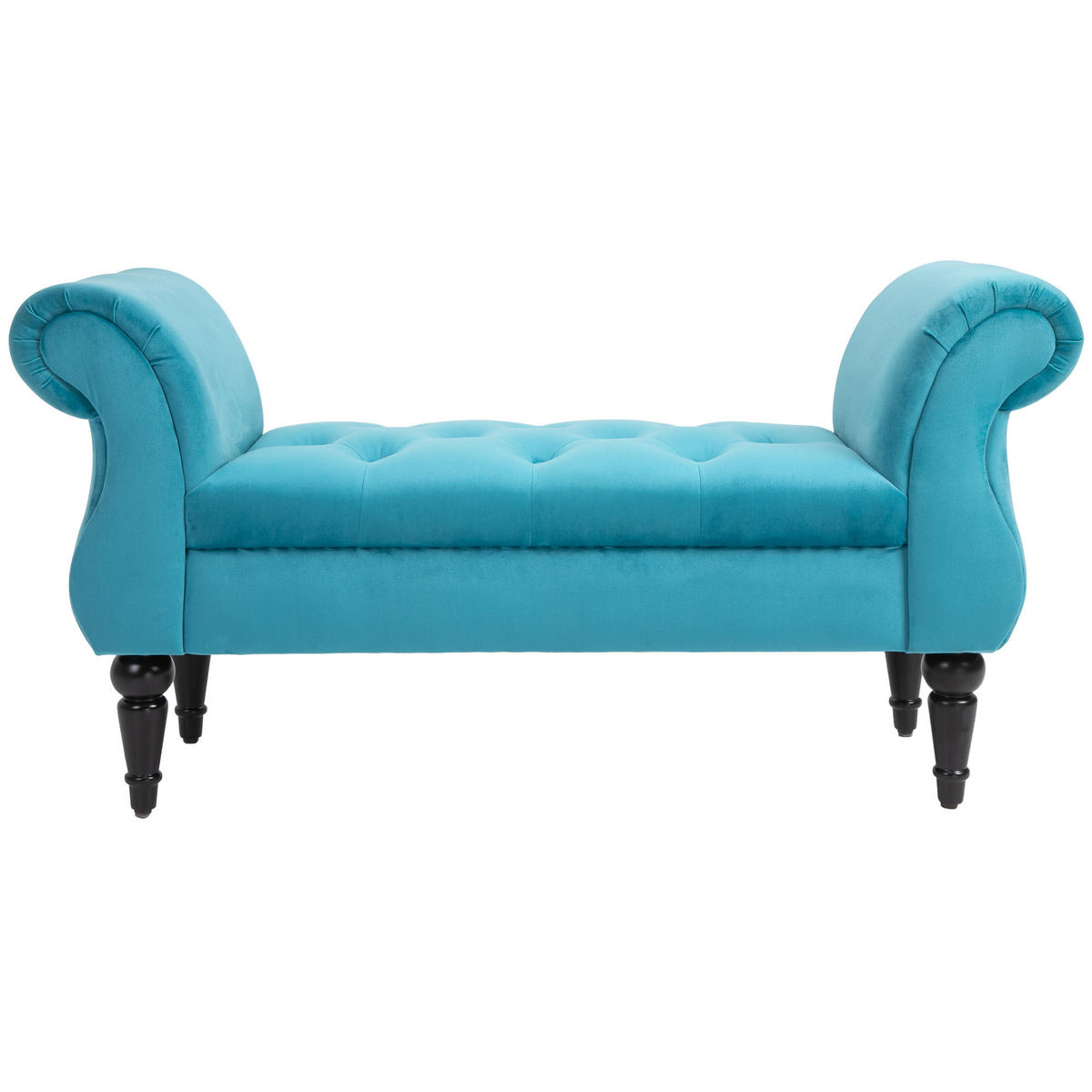 SITZBÄNKE Blau 1 Stück - Blau, Kunststoff (117/58/40cm) - GiPP