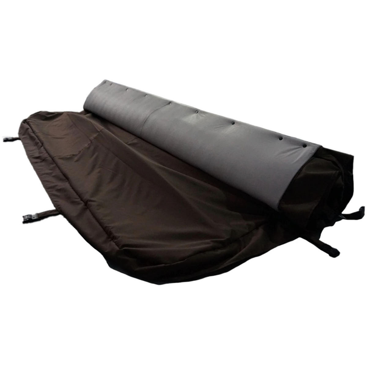 WHIRLPOOL-ABDECKUNG St. Lawrence Swim Spa 4m rollende Abdeckungen - Braun, Kunststoff (228/390cm) - Canadian Spa Company