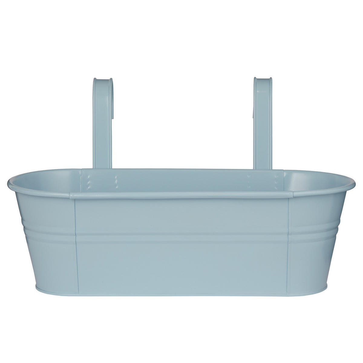 HÄNGETOPF Zinc - Hellblau, Metall (15cm) - Butlers
