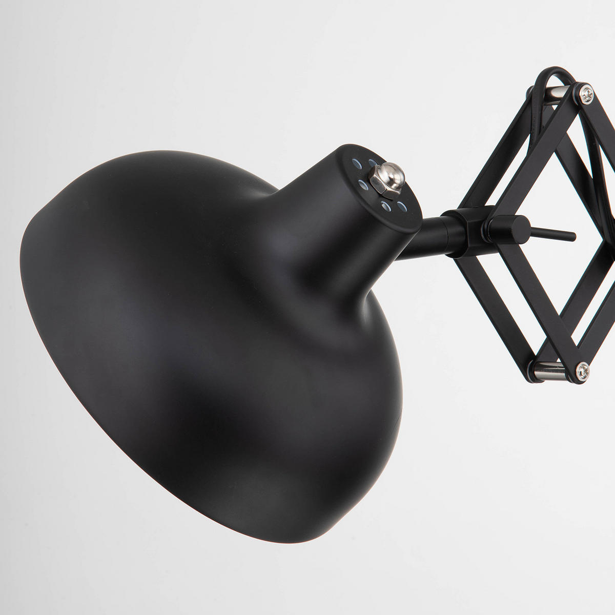 WANDLEUCHTE - Eisen, 1-flammig - Schwarz, Metall (60/28/15cm) - home24