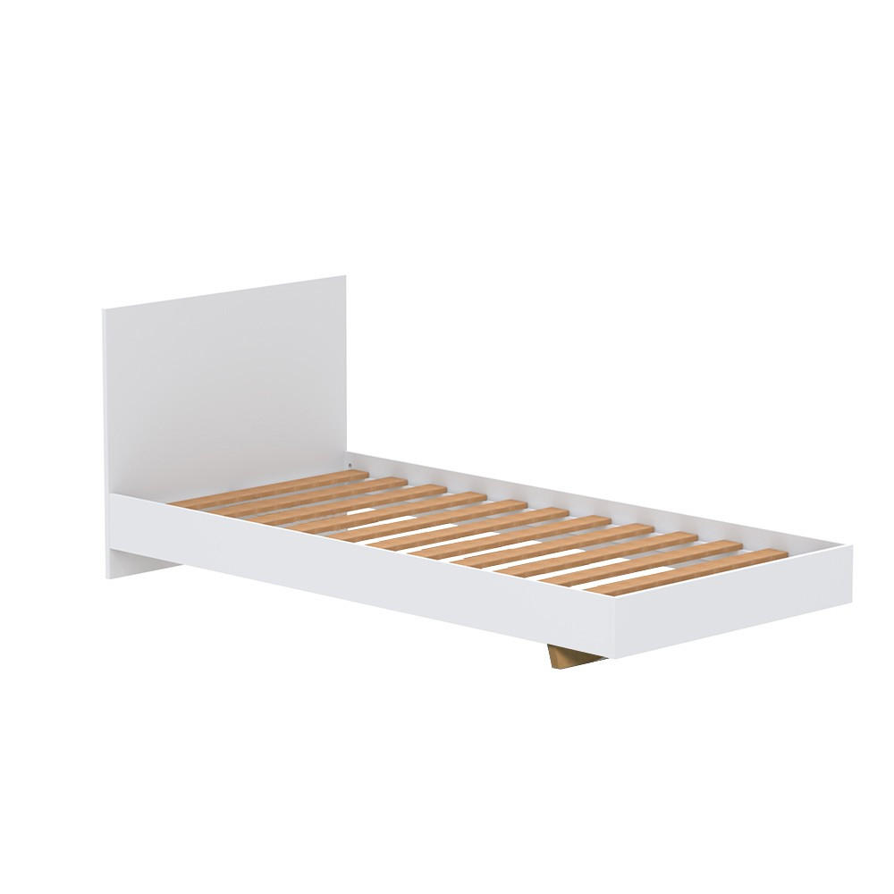 BETT LOFT mit Lattenrost / Bett 90x190 - Weiß - Weiß, Holz/Holzwerkstoff (140/190cm) - Weber Industries