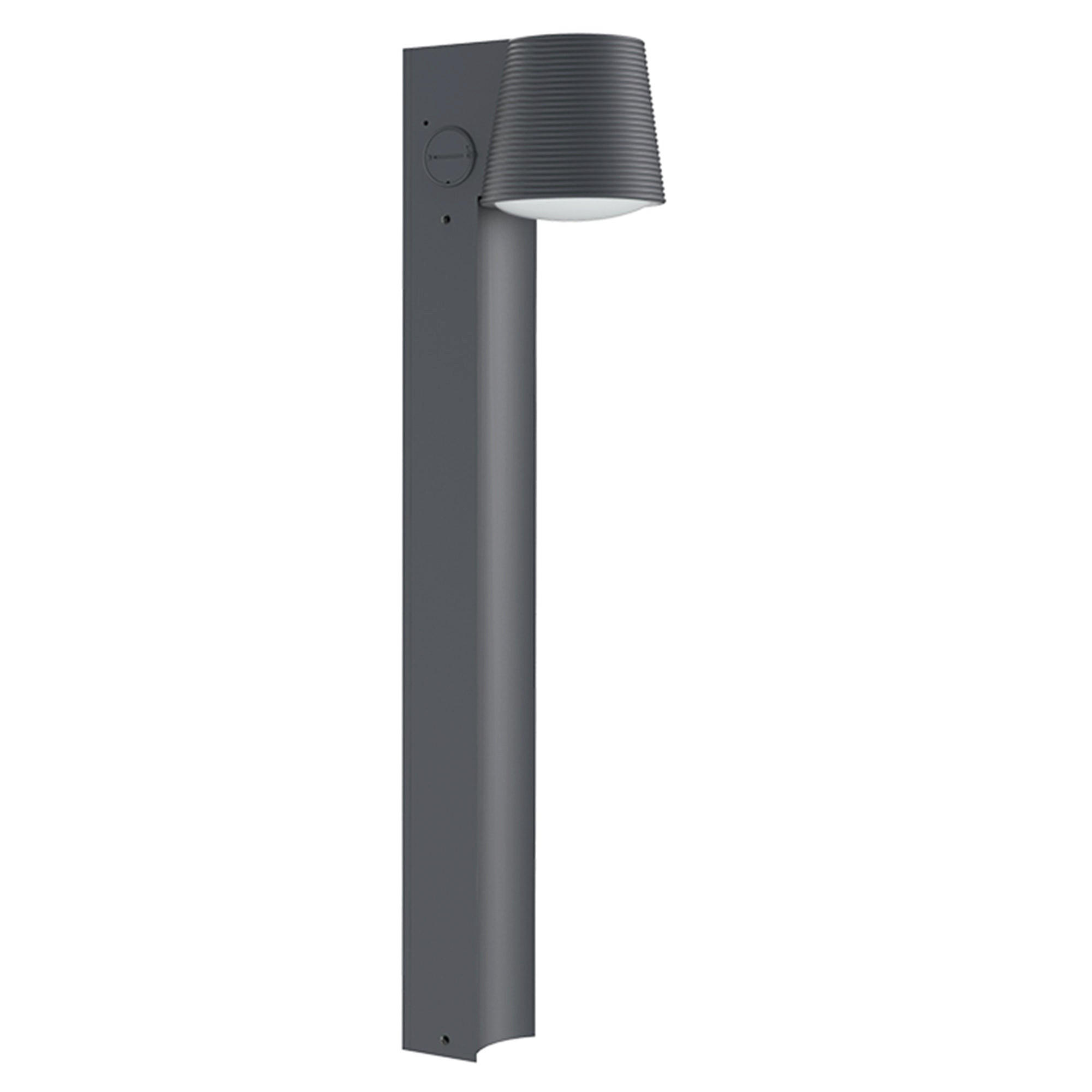 Lumisky Solarmast Schwarz 12.8x70x18 cm