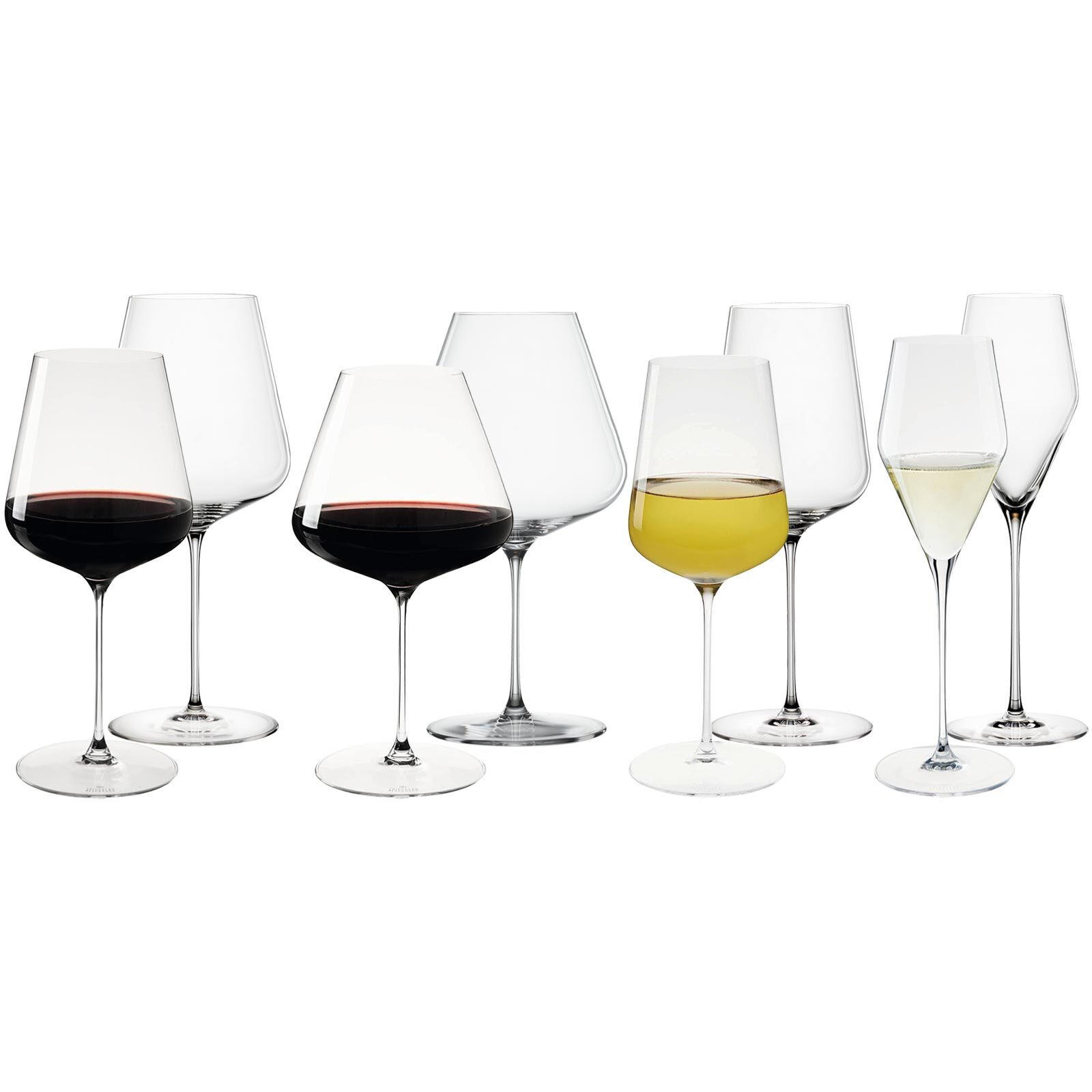WEIN- UND CHAMPAGNERGLÄSER Definition transparent 8er Set - Transparent, Glas - Spiegelau