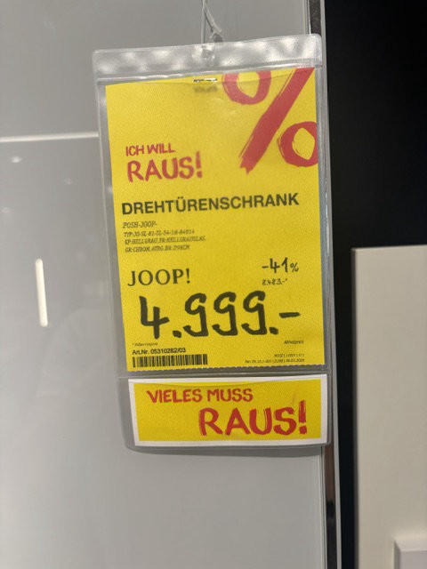 DREHTÜRENSCHRANK POSH-JOOP- - Joop!