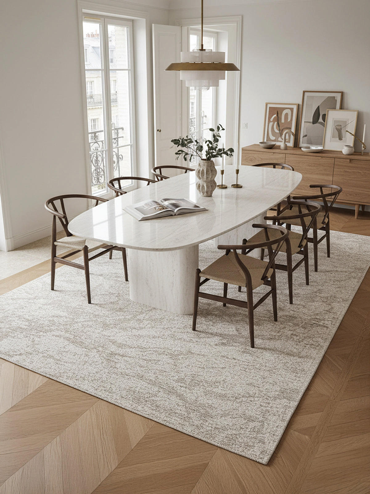 TEPPICH, Strukturierter in Naturtönen beige - Beige, Textil (160/230cm) - AFK Living