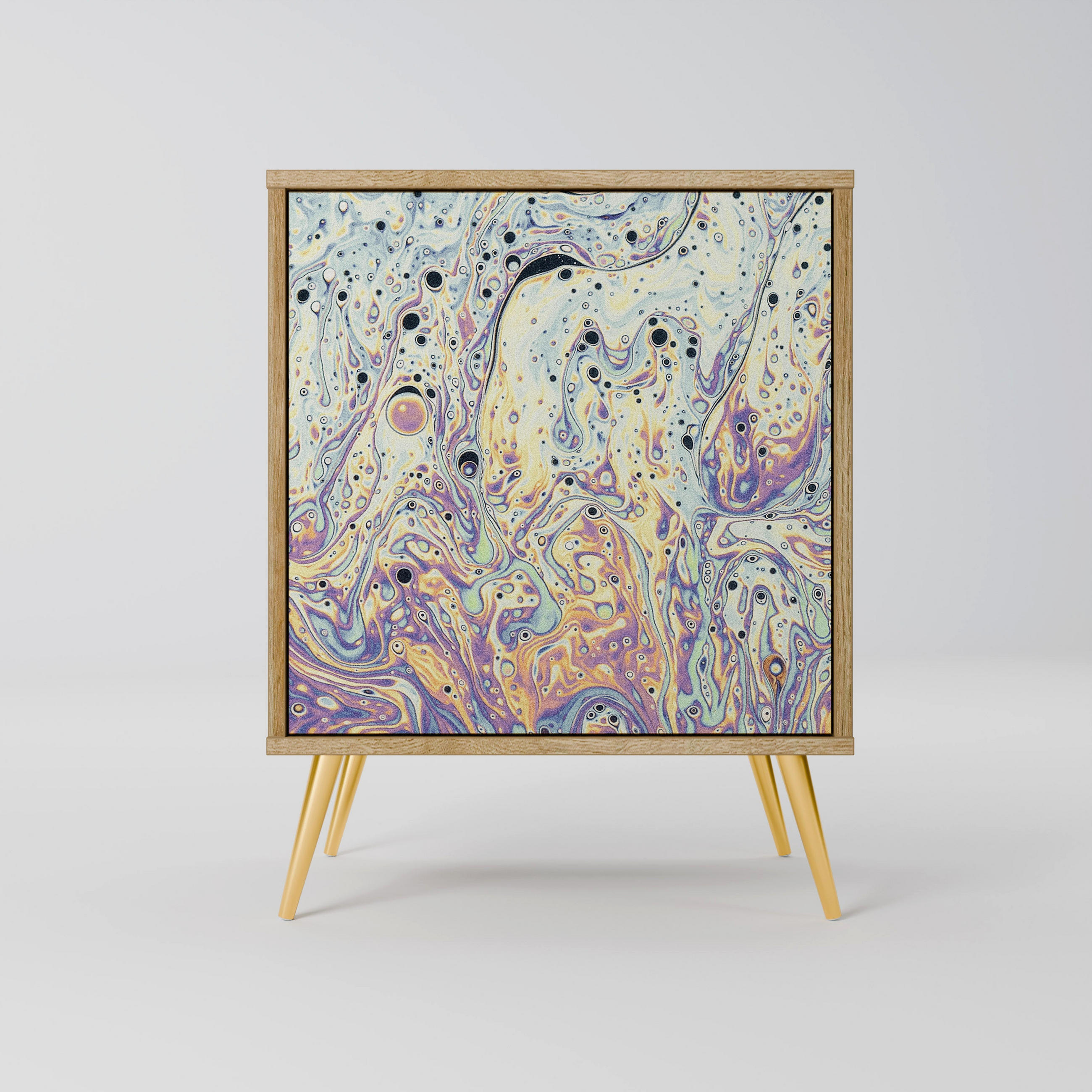 SpaceRebels Sideboard Eiche 57.5x75.5x42 cm