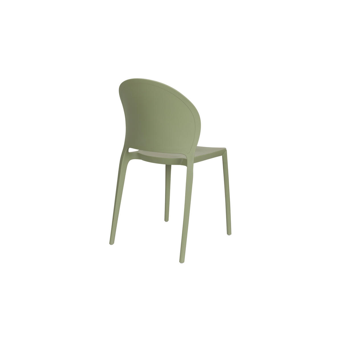 GARTENSTUHL Sjoerd Grün - 4 er Set - Grün, Kunststoff (45/82/52cm) - Housecraft Living