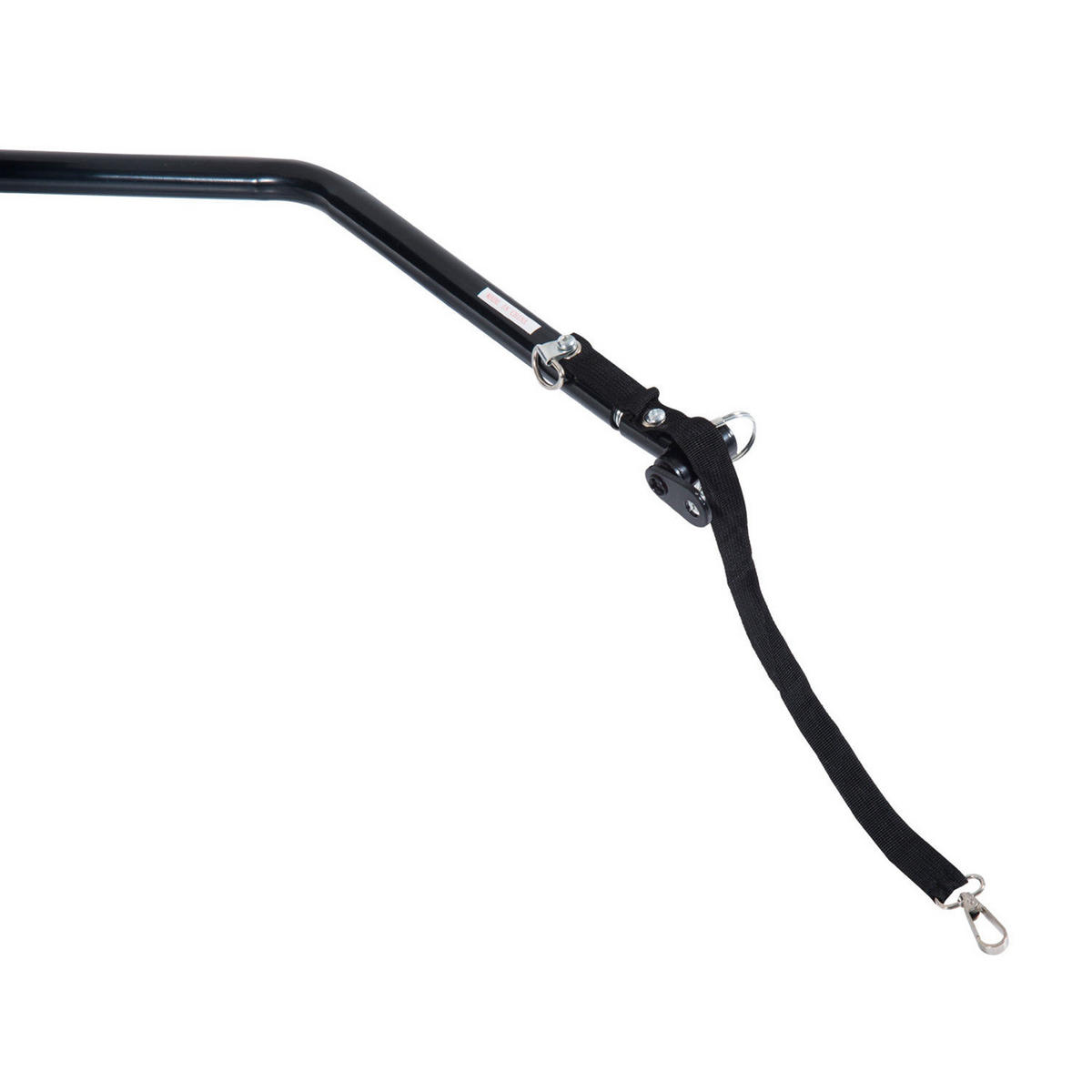 FAHRRADANHÄNGER DE-09176 klappbar, wasserdicht, bis 40 kg Schwarz - Schwarz, Metall (61/38/845cm) - ComfortXL