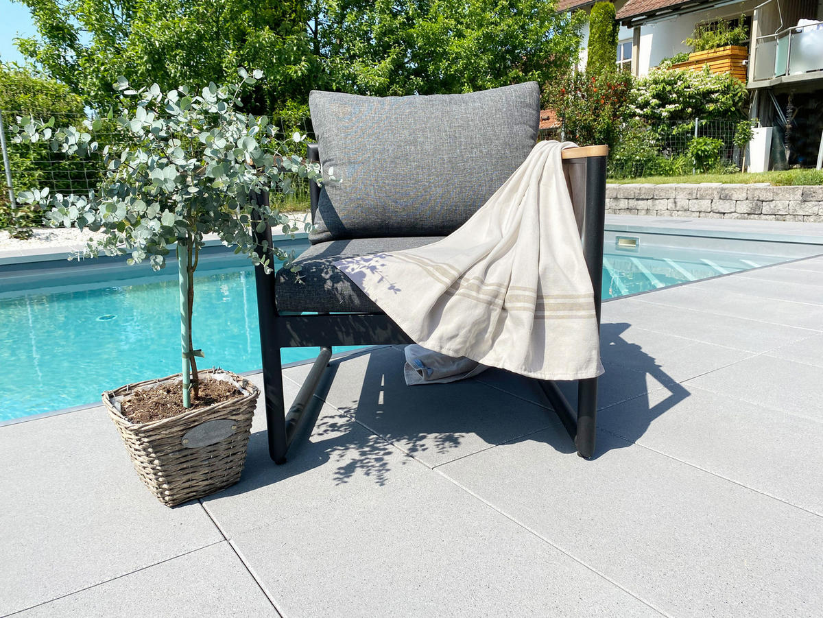 STRANDTUCH, 100% Baumwolle - Beige, Textil (70/180cm) - Zollner