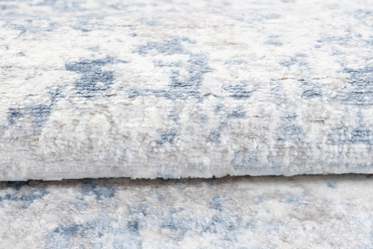 TEPPICH SKY Grau Blau 140/200 cm - Blau/Grau, Textil (140/200cm) - Tapiso
