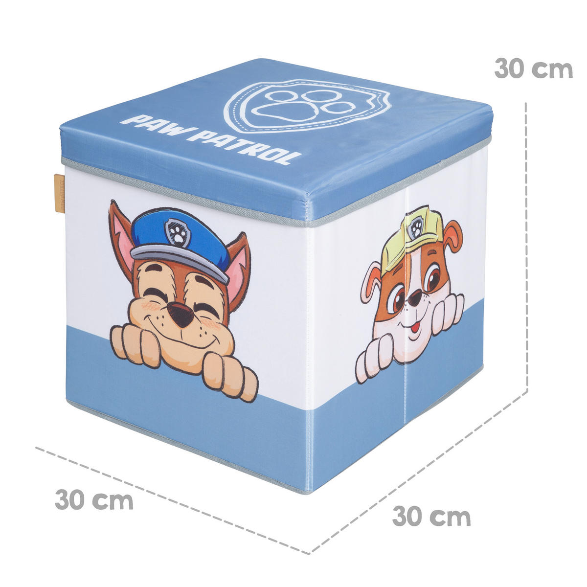 KINDERTISCH MIT WENDEPLATTE Paw Patrol - Multicolor, Holzwerkstoff (50/51/60cm) - Roba