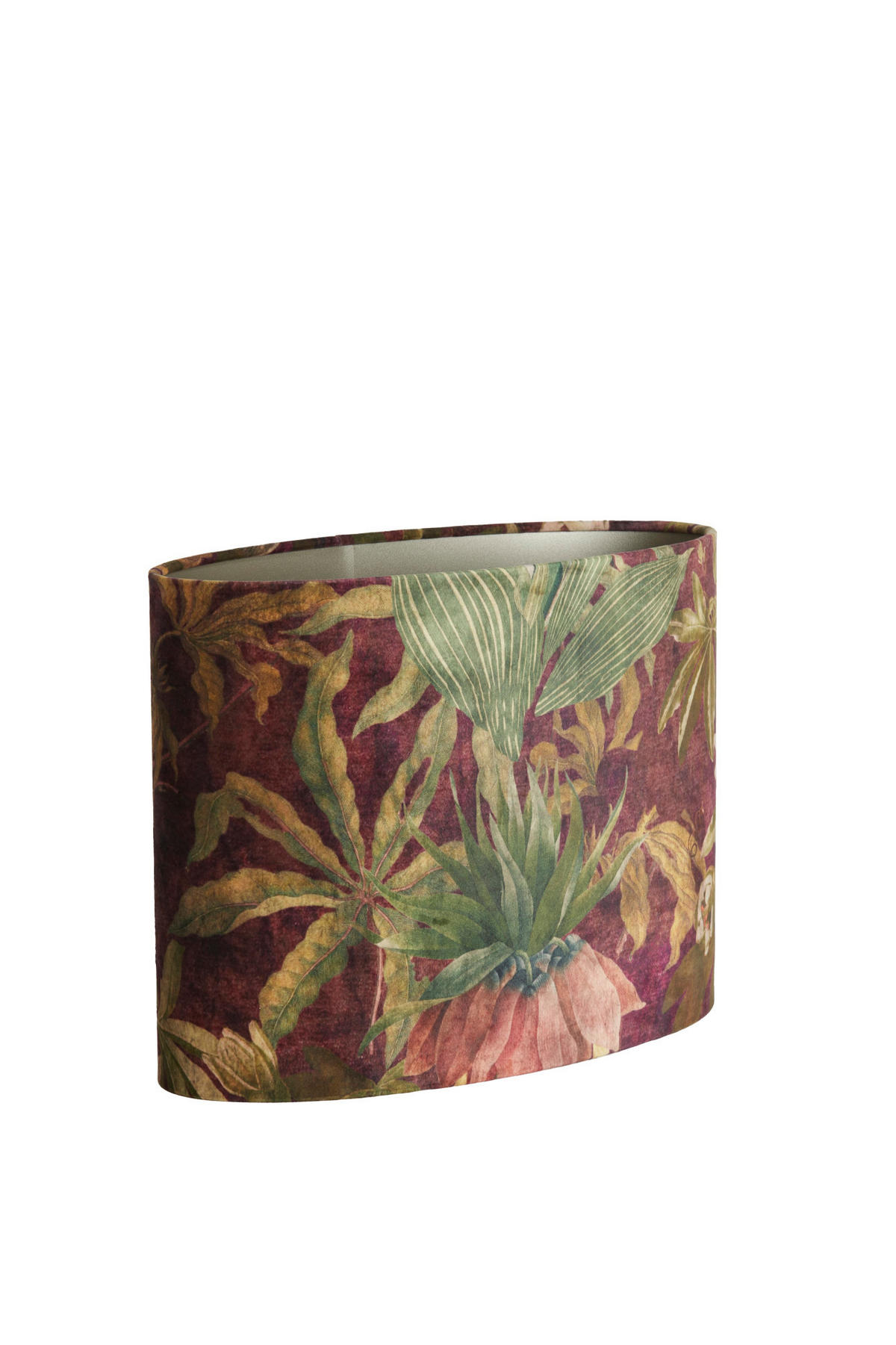 LAMPENSCHIRM Passion Violett 38/17,5/28 cm - Lila, Textil (38/17.5/28cm) - Light & Living
