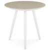 BEISTELLTISCH ROSALIA - Beige/Weiß, Metall (46/46/45cm) - IDIMEX