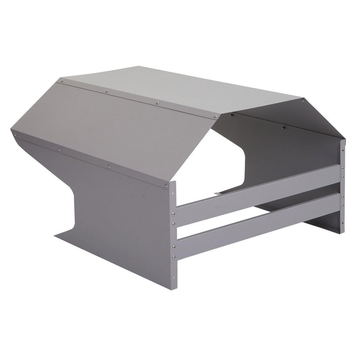 MÄHROBOTER-GARAGE Grau - Grau, Metall (60/41/70cm) - MCW