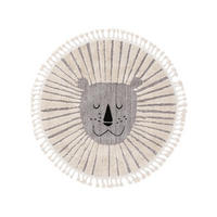 KINDERTEPPICH Momo Grau ø 120 cm rund - Grau, Textil (120/120cm) - Lytte