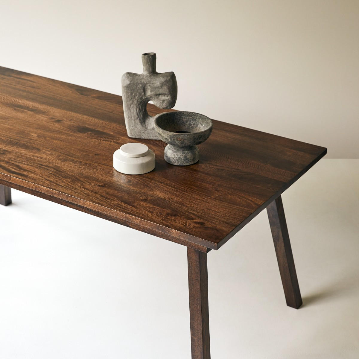 TISCH Arko Braun aus Mango - Braun, Holz (90/180/76cm) - Tikamoon