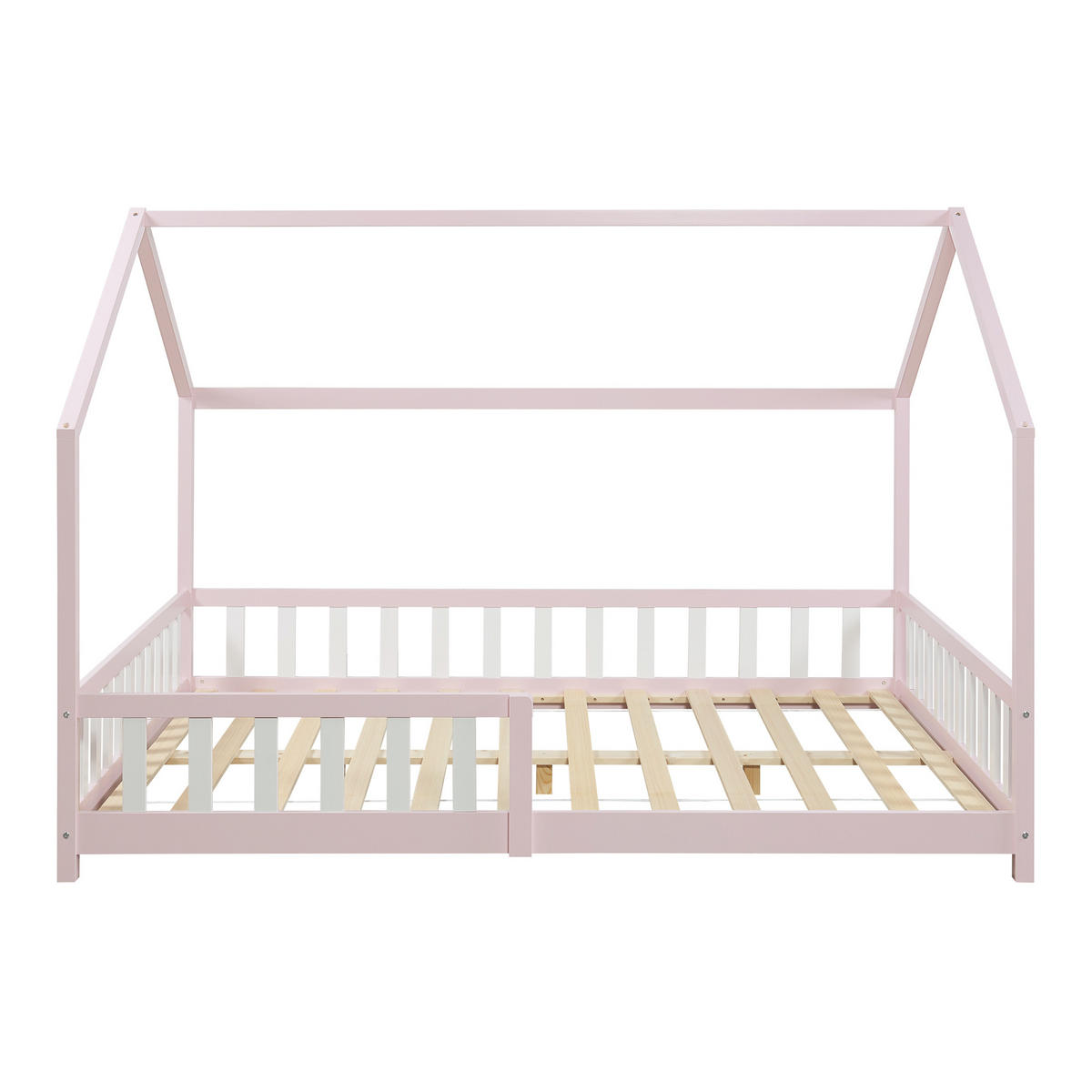 Pink, Holz (120/200cm) - [en.casa]