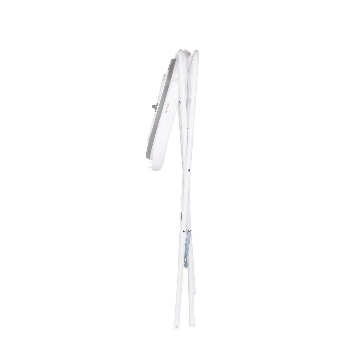 BABYBADEWANNE-SET Slim Ständer grau 90 cm, Ablage, klappbar, Thermometer - Grau, Kunststoff (56/86cm) - Chipolino