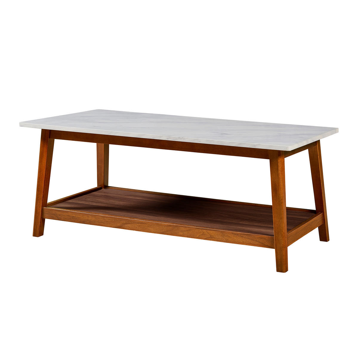 COUCHTISCH Braun - Braun, Holzwerkstoff (43.2/50.8/43.2cm) - Teamson Home