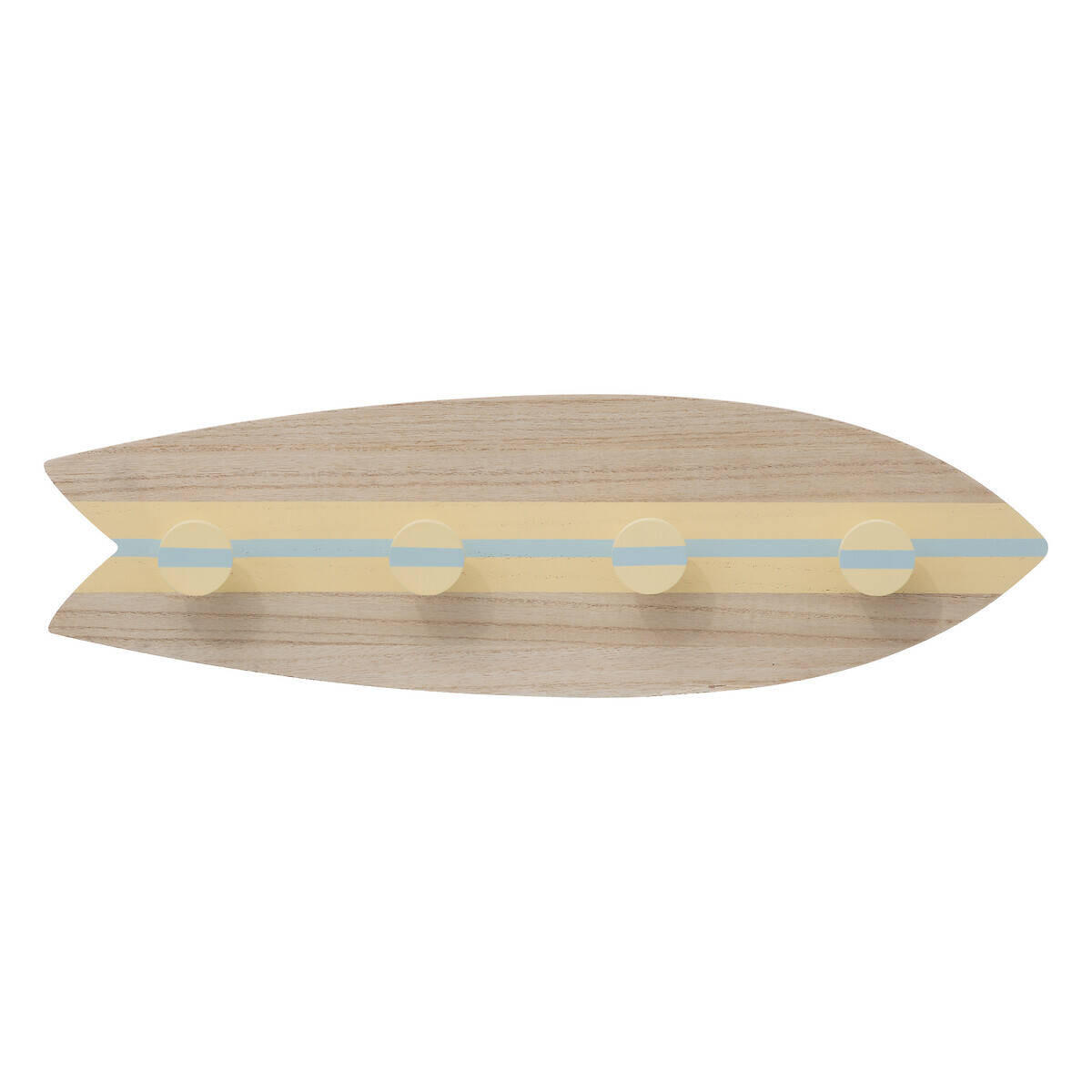 KLEIDERHAKEN Australie 16,5/4,8/54,5 cm - Beige, Holzwerkstoff (4.8/54.5/16.5cm) - Atmosphera for kids
