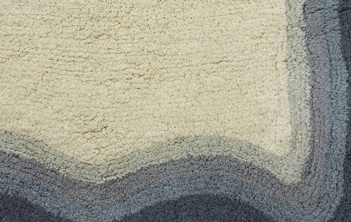 KINDERTEPPICH aus maschinenwaschbarer Baumwolle blau - Blau, Naturmaterialien (200/290cm) - AFK Living