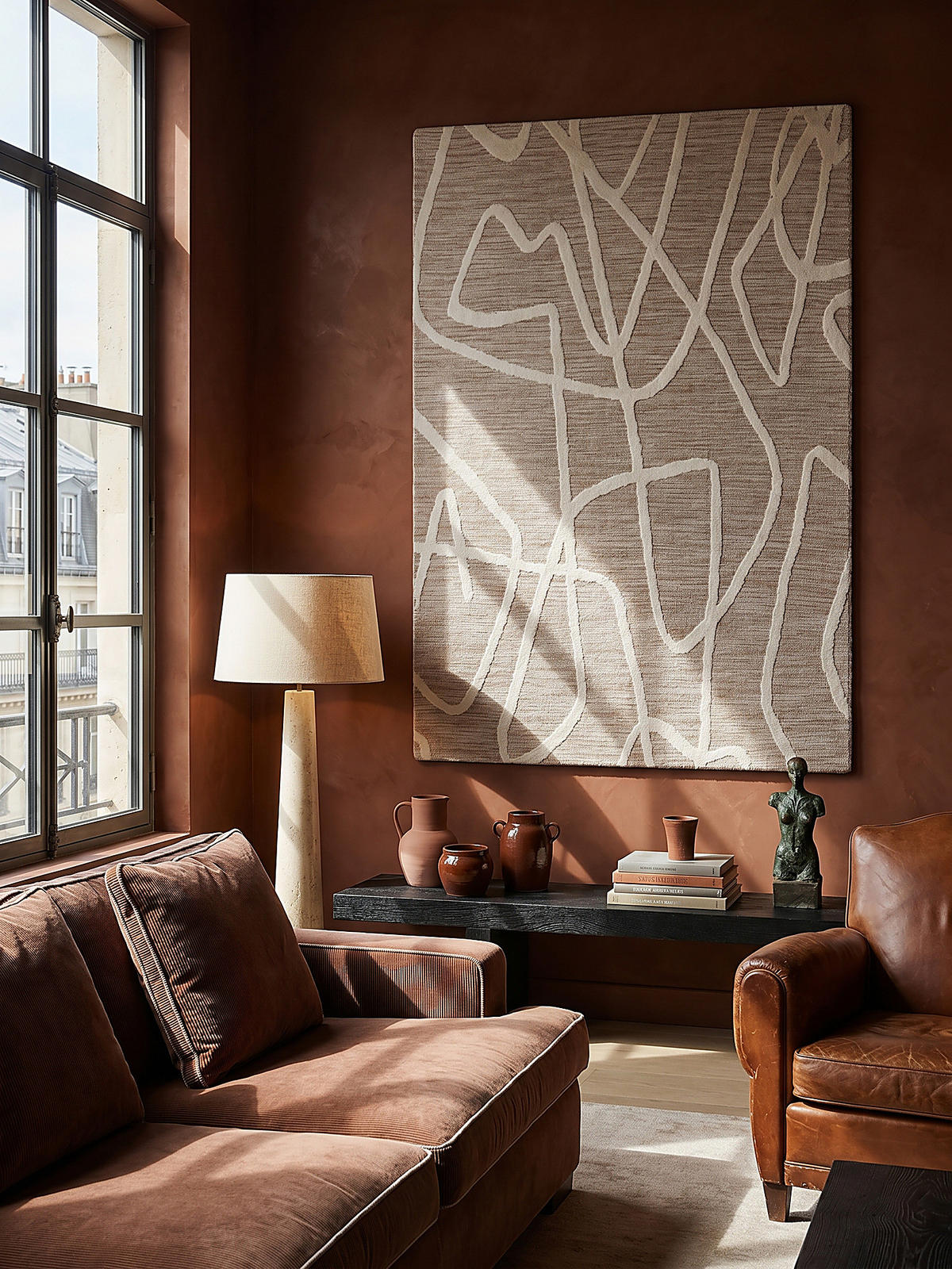 TEPPICH ARLEN, abstrakt, Taupe, 160 x 230 cm - Beige, Textil (230/160cm) - KADIMA DESIGN