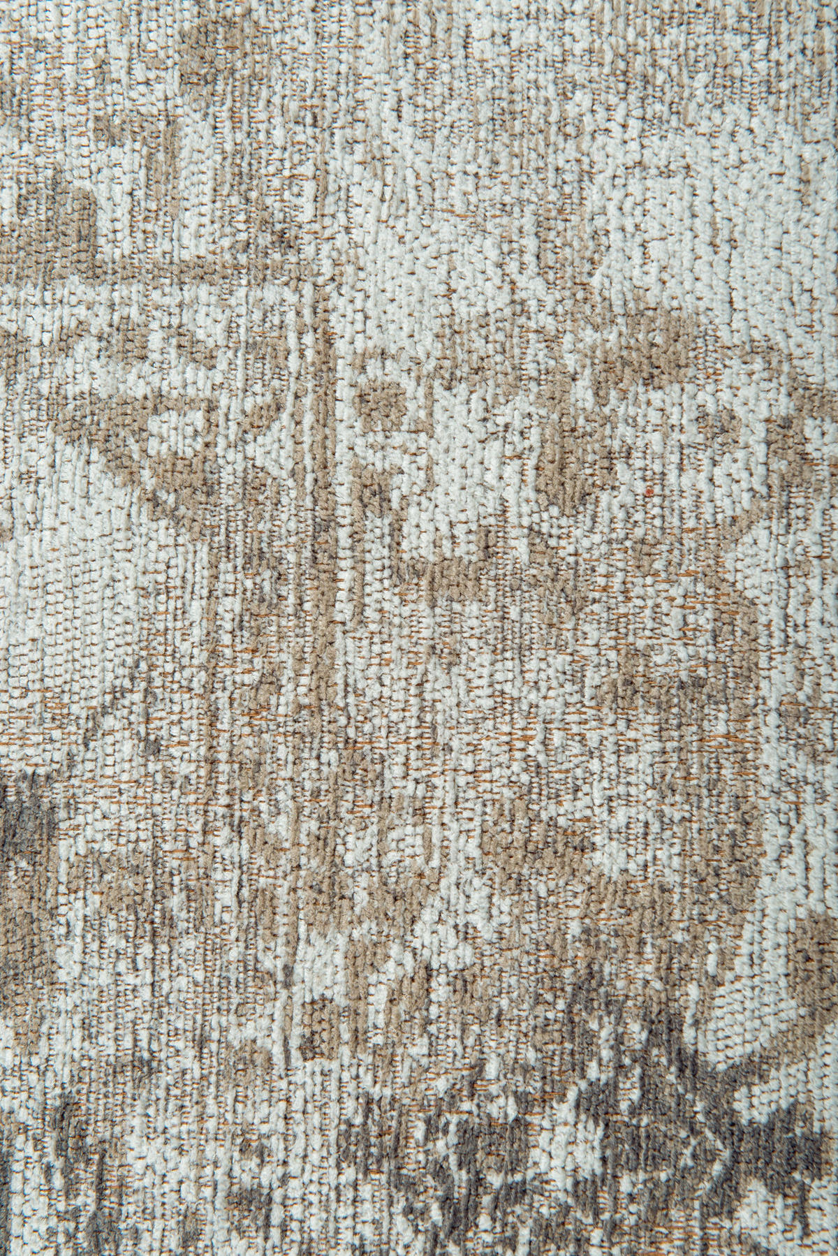 TEPPICH modern Flachgewebe CROWN Grau 140 x 200 cm - Grau, Textil (140/200cm) - Novatrend