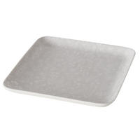 ESSTELLER Sanela Weiß 22/22/2 cm - Weiß, Keramik (22/22/2cm) - Boltze Home