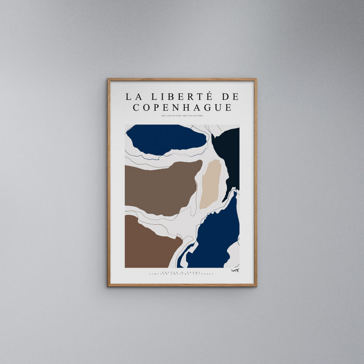 POSTER Poster & Frame - Collection - La Liberté De Copenhague - 2019 002 - Multicolor, Papier (30/40/0.1cm) - Poster&Frame