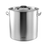 TOPF Silber 40/40/40 cm KH1966 - Silberfarben, Metall (40cm) - Kinghoff 
